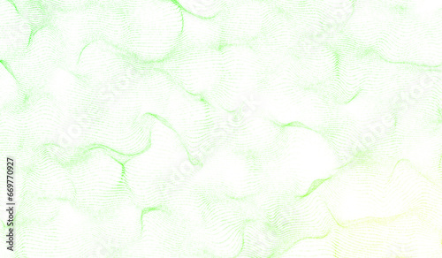 3D abstract digital technology green light particles
