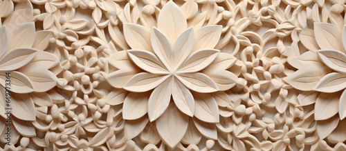 Artistic wall design pattern