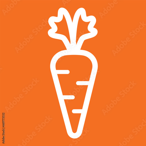 free vector carrot logo template
