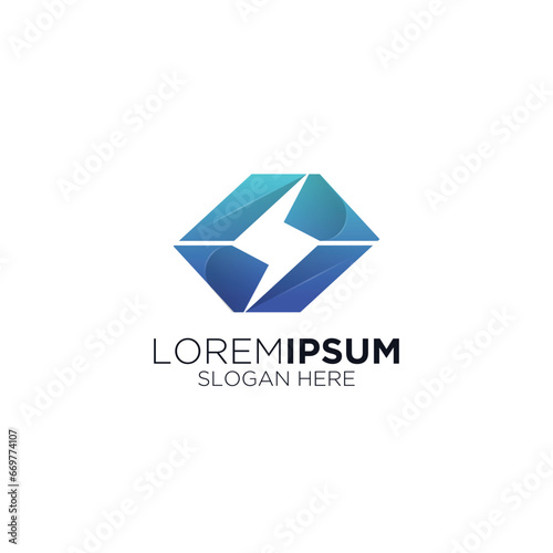 Free Download Attractive simple lightning logo - GFXLoad
