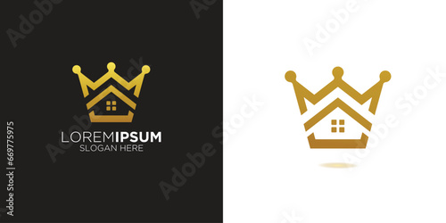 elegant crown house logo