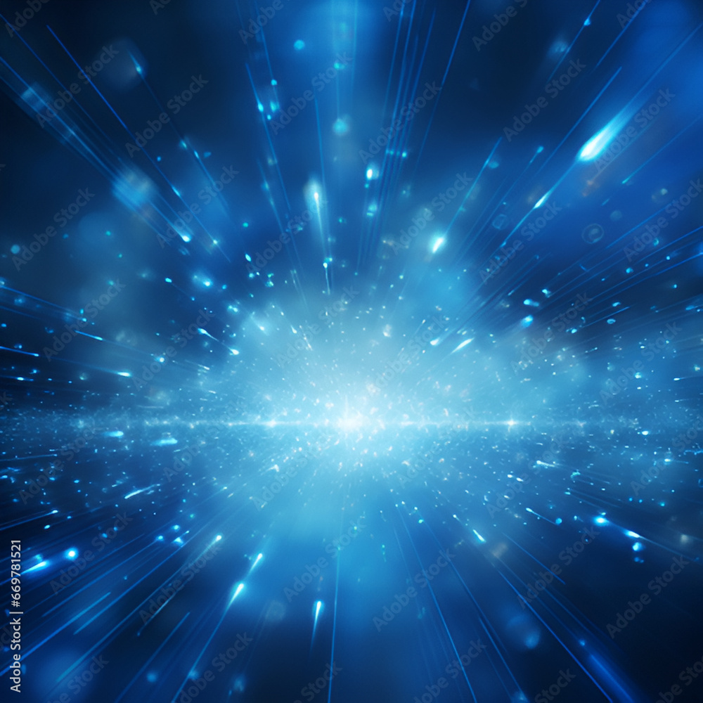 Fototapeta premium blue abstract background | generative AI