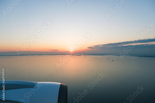 空から見た東京湾 photo