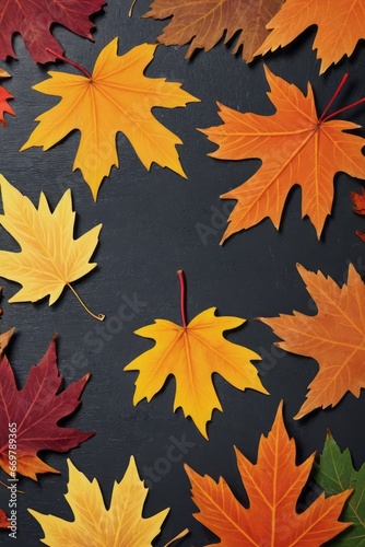 Fall Themed Background Wallpaper