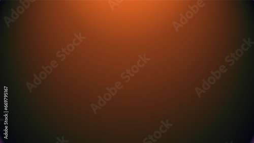 abstract background vector, black red orange gradient abstract background with circle light at the top center
