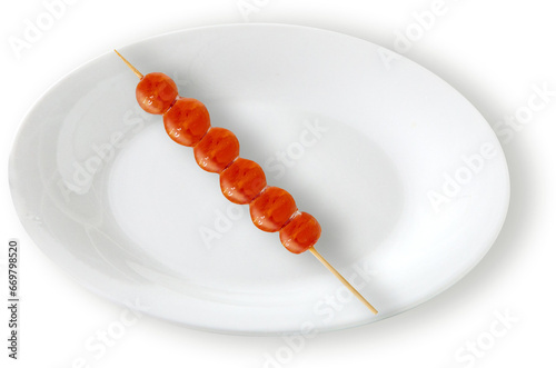 Tanghulu is chinese traditional snack