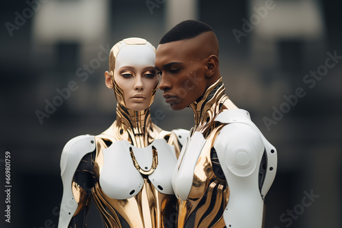 Cyborg Couple, editorial