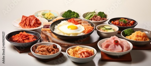 Yummy Korean meal irresistible taste