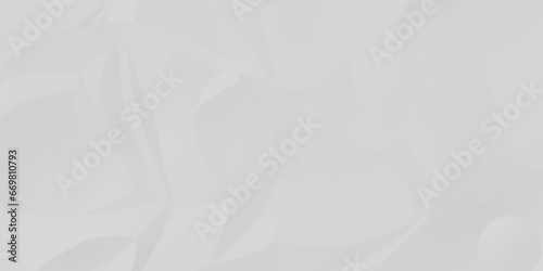 Crumpled paper texture and White crumpled paper texture crush paper so that it becomes creased and wrinkled. Old white crumpled paper sheet background texture.	
