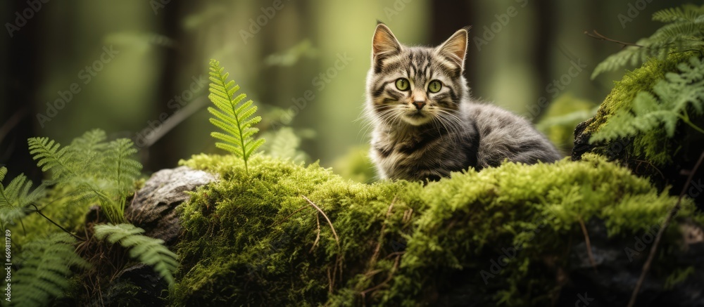Small forest feline