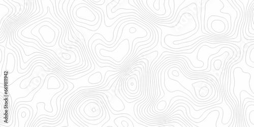 Background lines Topographic map. Geographic mountain relief. Abstract lines background. Contour maps. Vector illustration, Topo contour map on white background, Topographic contour lines.