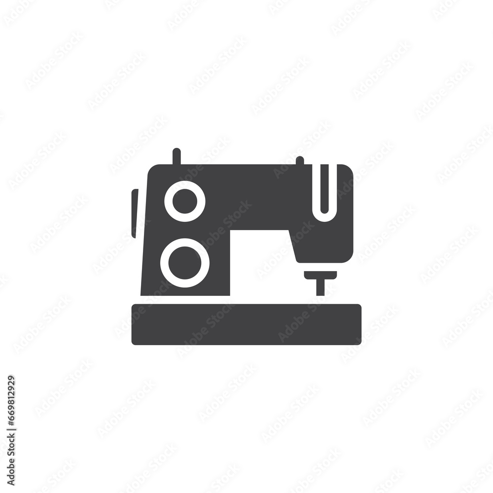 Sewing Machine vector icon