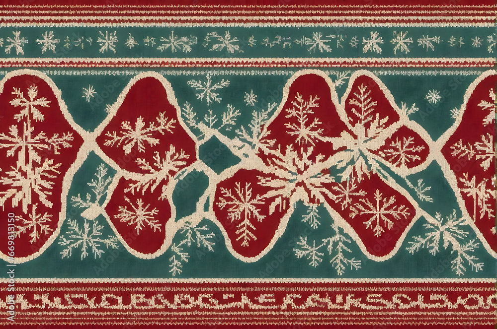 abstract knitted Christmas retro pattern background abstract knitted Christmas retro pattern background