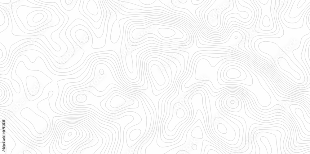 Background wave lines Topographic map. Geographic mountain relief. Abstract lines background. Contour maps. Vector illustration, Topo contour map on white background, Topographic contour lines.