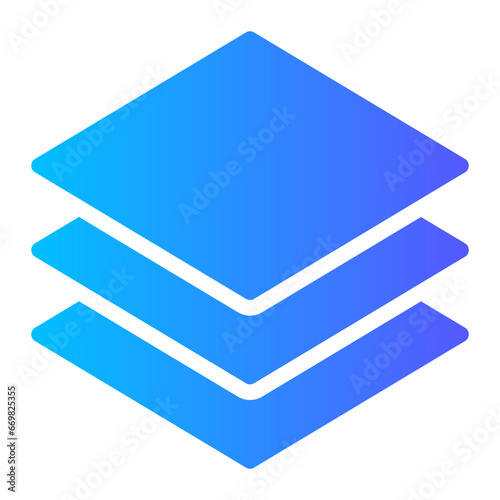 layers gradient icon
