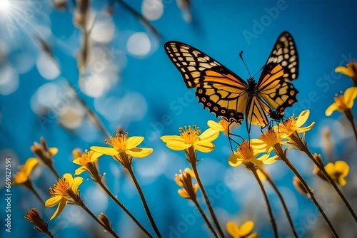 butterfly on flower