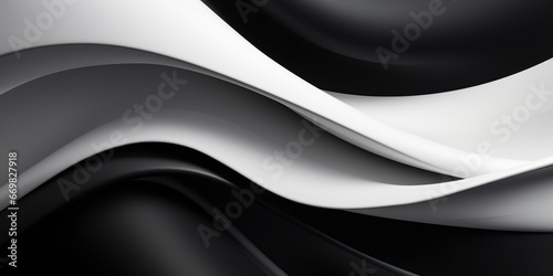  Abstract Elegance in Black and White: A composition in abstract black and white, highlighting the beauty of simplicity and sophistication , abstract wallpaper background