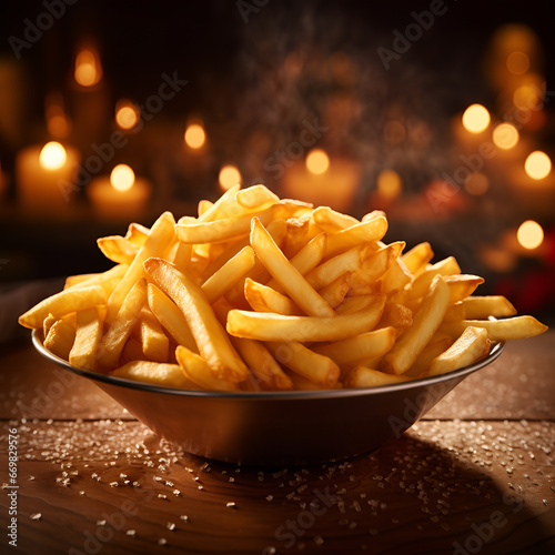French fries in a bowl