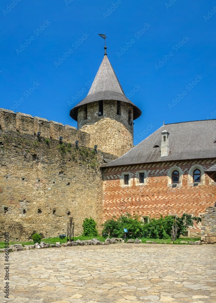 Khotyn fortress in Chernivtsi region of Ukraine