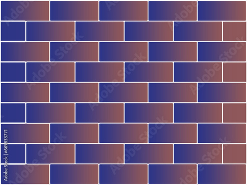 blue tiles background
