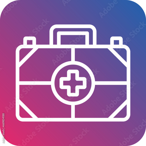 Vector Design First Aid Kit Icon Style