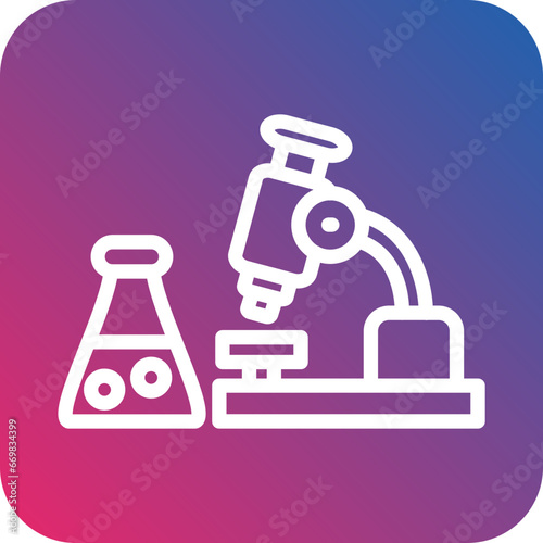 Vector Design Medical Laboratory Icon Style