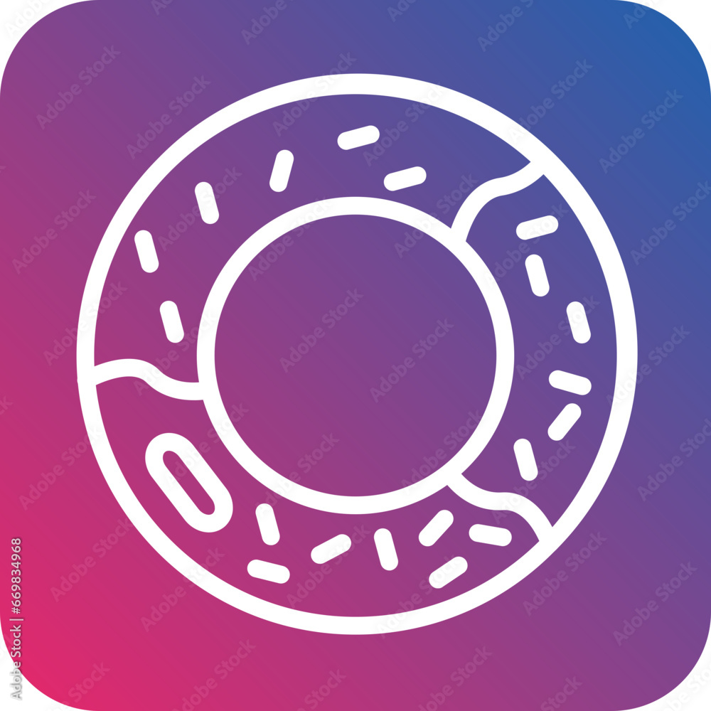 Vector Design Donuts Icon Style Vector Design Donuts Icon Style
