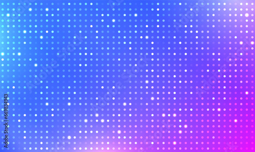 Wallpaper Mural Abstract futuristic pink blue polka dots pattern background. Digital mosaic. Pink and blue abstract dot pattern background. Beautiful design for your business natural advert. Technology Vector EPS10. Torontodigital.ca