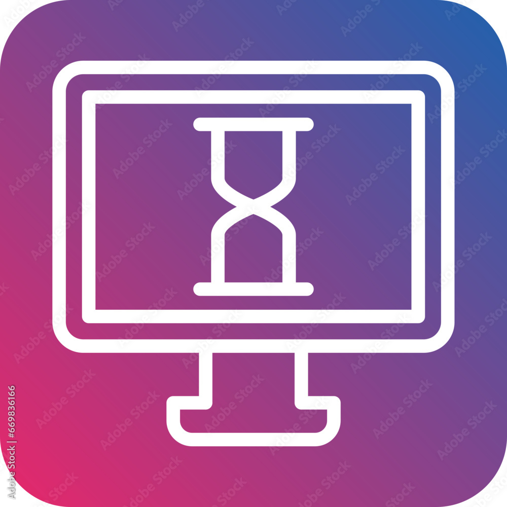 Vector Design Lag Icon Style Vector Design Lag Icon Style