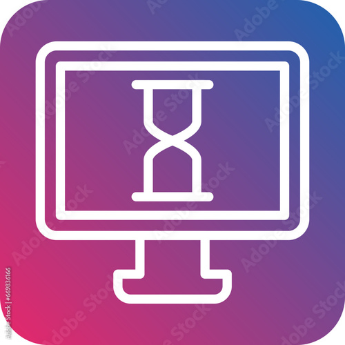 Vector Design Lag Icon Style
