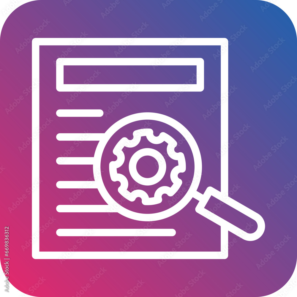 Vector Design Backer Report Icon Style Vector Design Backer Report Icon Style