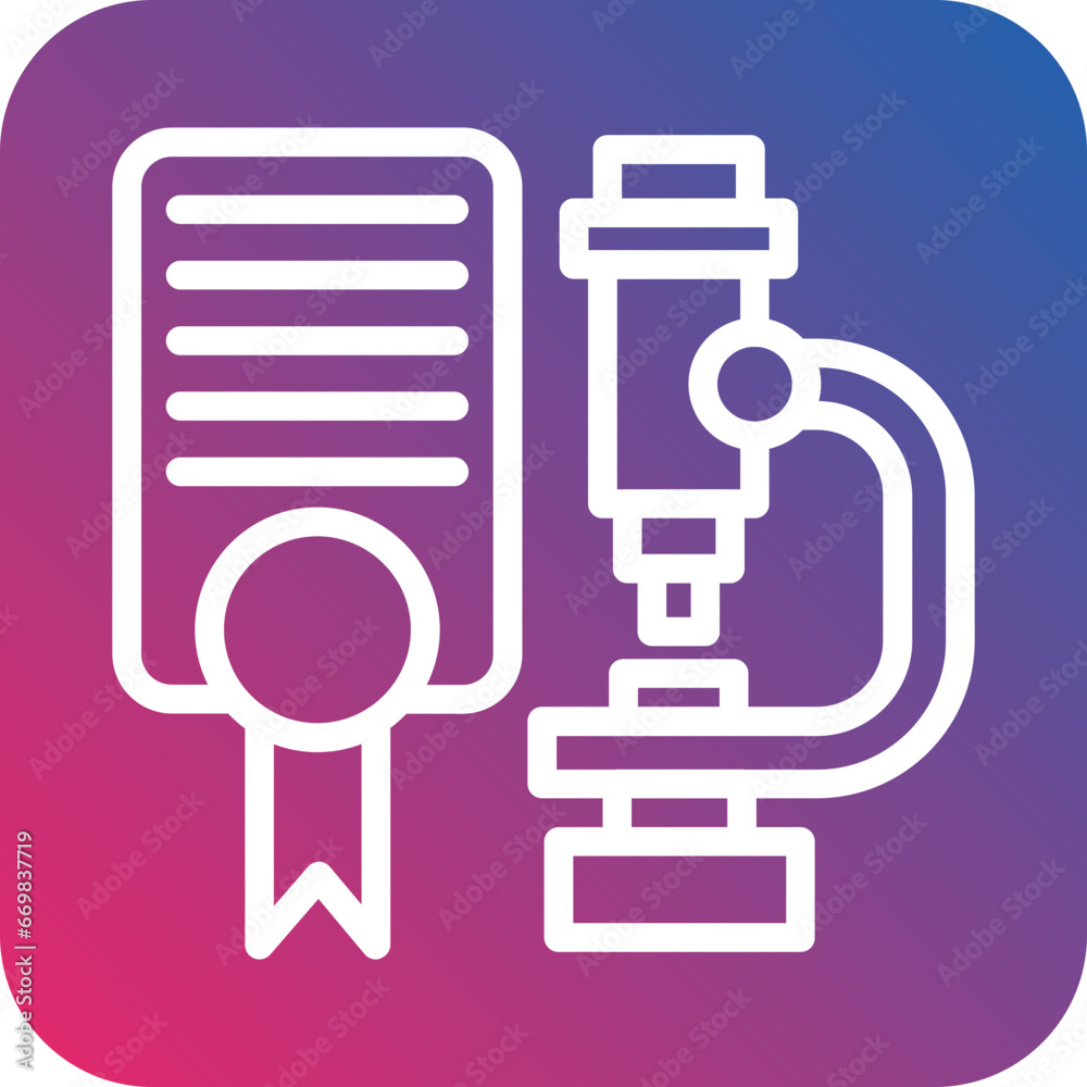 Vector Design Lab Certified Icon Style Vector Design Lab Certified Icon Style