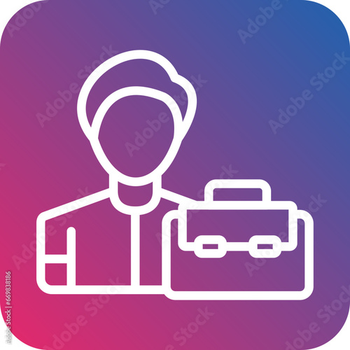 Vector Design Job Icon Style