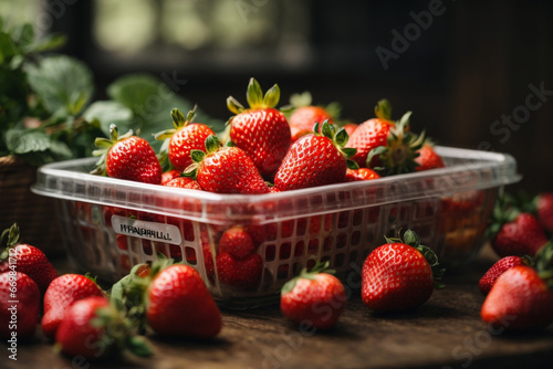 freshly picked strawberry Hd image download