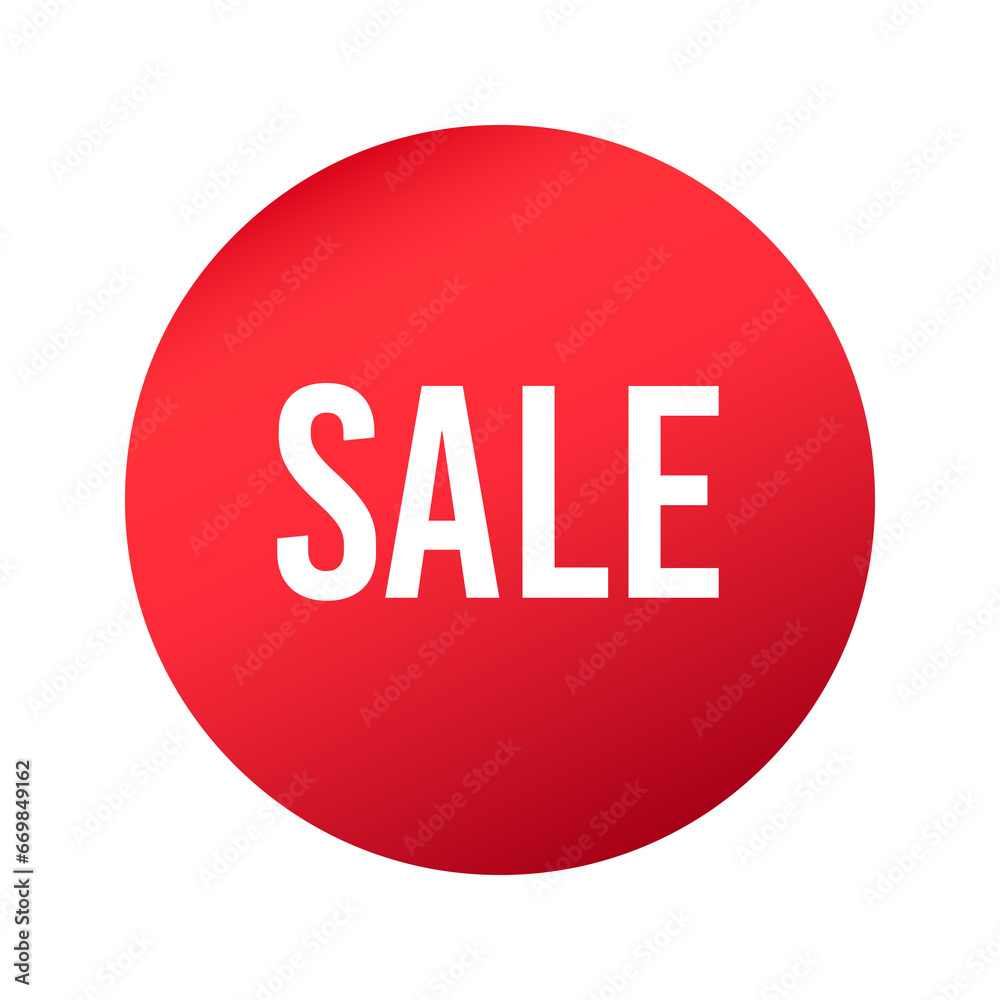 Red price sticker, sale sticker, red label, shopping label, discount, special offer, 50% off Red price sticker, sale sticker, red label, shopping label, discount, special offer, 50% off