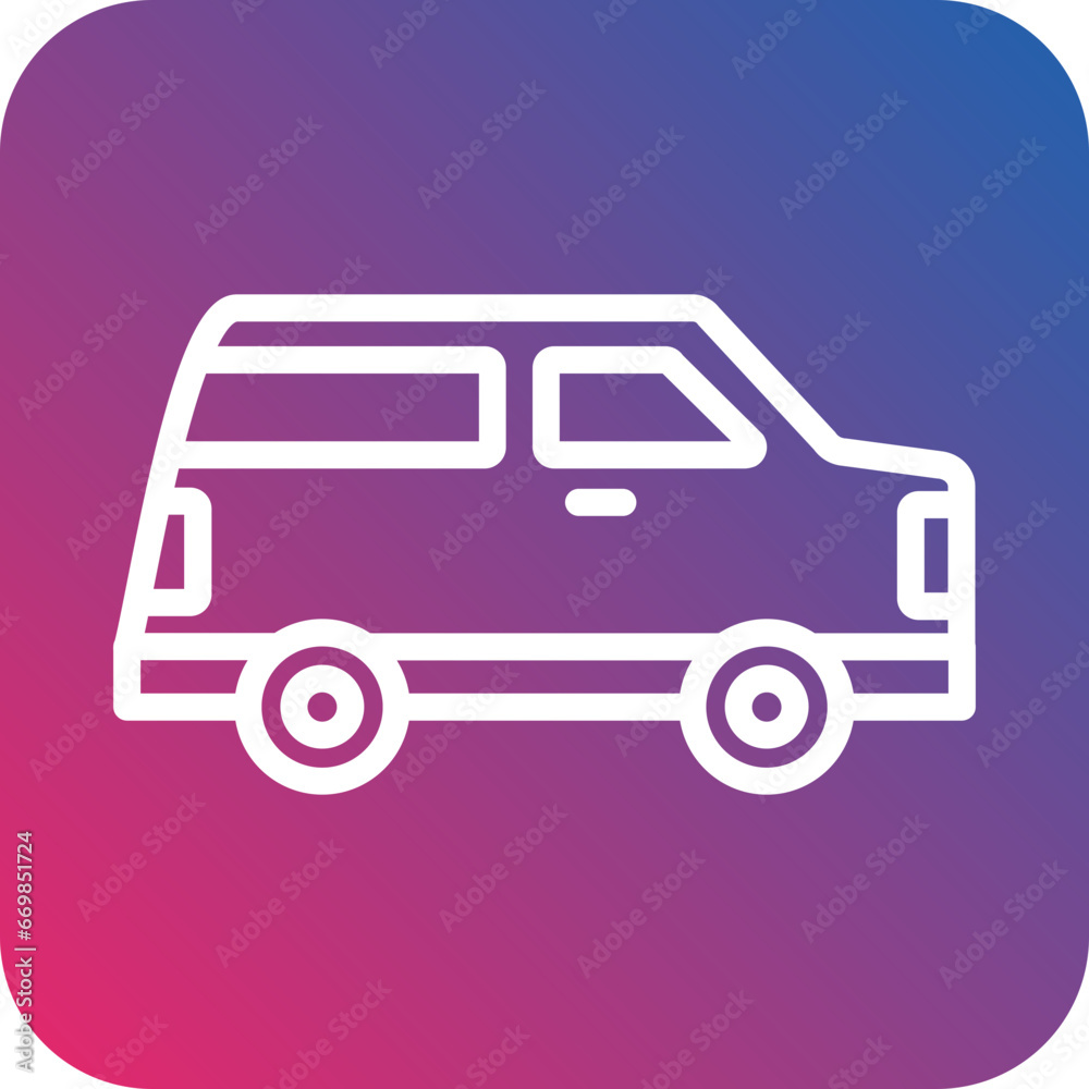 Hearse Icon Style