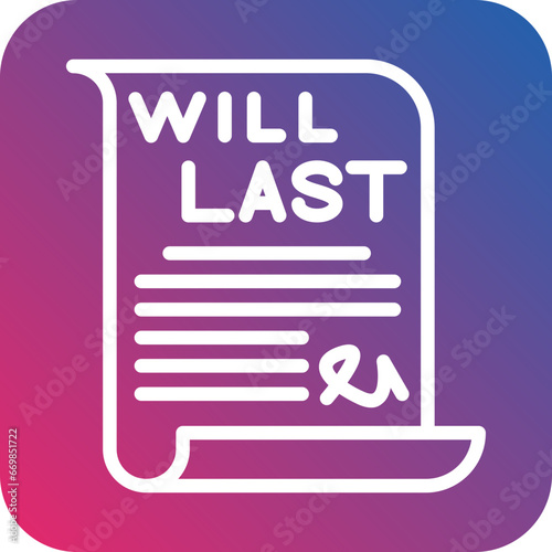 Last Will Icon Style