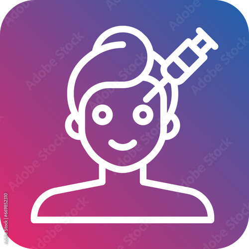 Facial Plastic Surgery Icon Style
