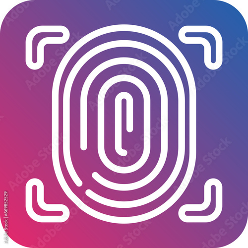Biometrics Icon Style