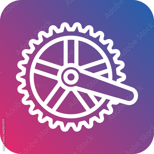 Crankset Icon Style