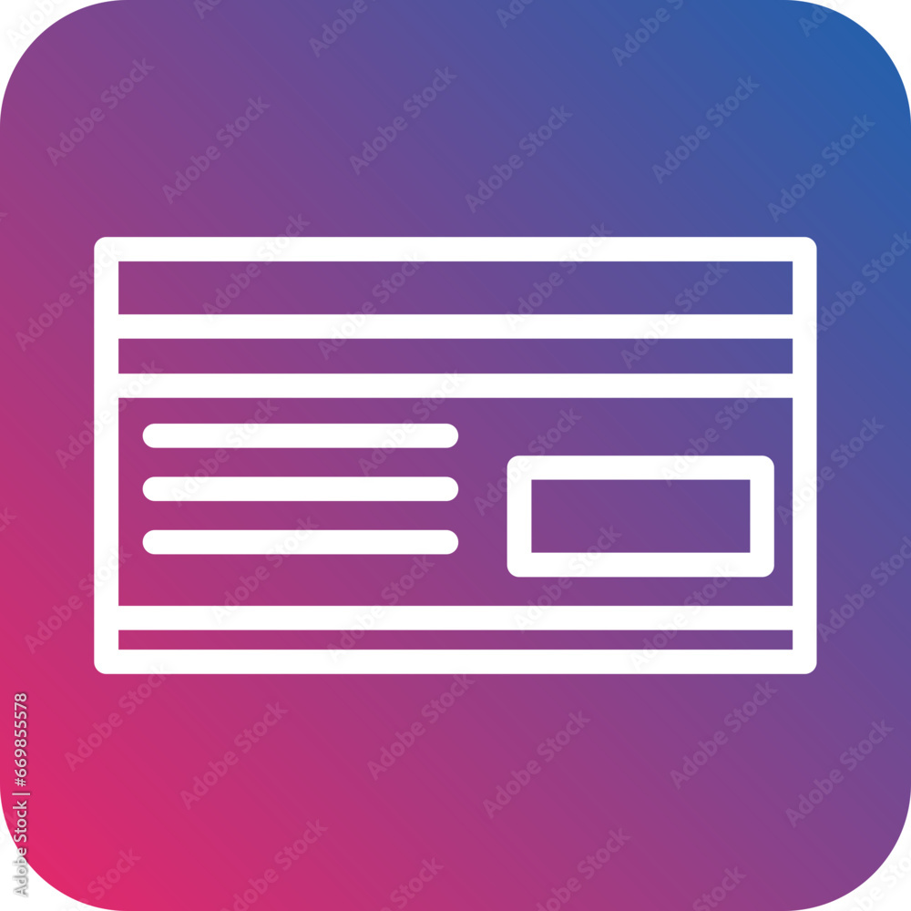 Debit Card Icon Style