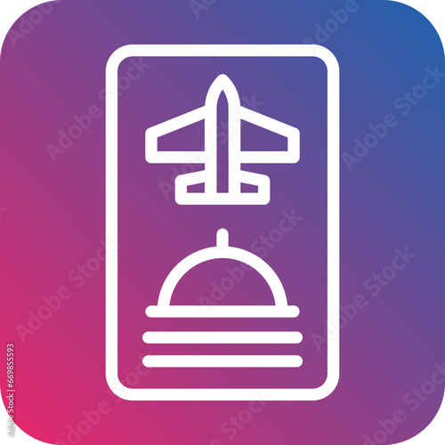 Digital Inflight Menu Icon Style