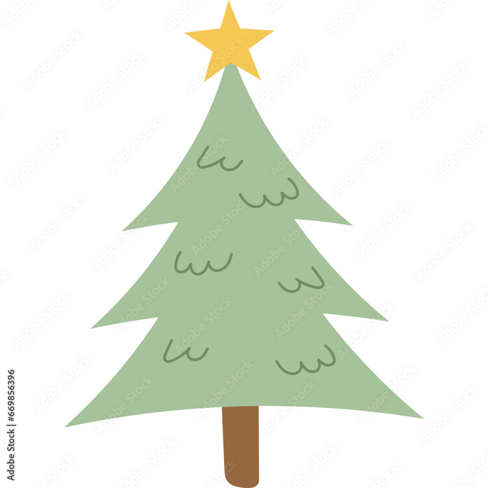 Christmas Tree Doodle Christmas Tree Doodle