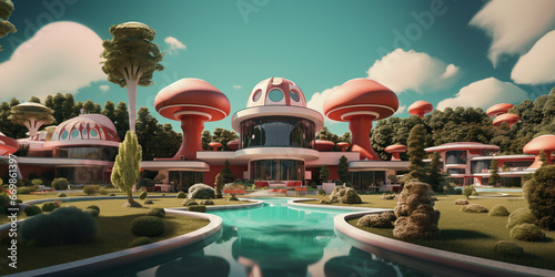 mushroom mansion