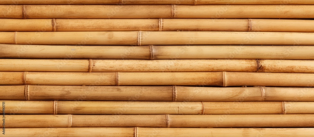 Bamboo slice on textured wall background Bamboo slice on textured wall background