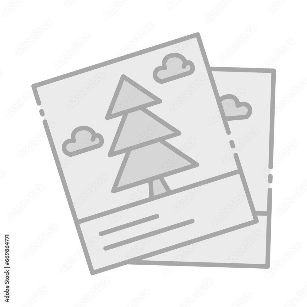 Christmas Photo Greyscale Icon Vector Illustration Isolated on Transparent Background. Use for Xmas, Decoration, Greeting Card Etc. Christmas Photo Greyscale Icon Vector Illustration Isolated on Transparent Background. Use for Xmas, Decoration, Greeting Card Etc.