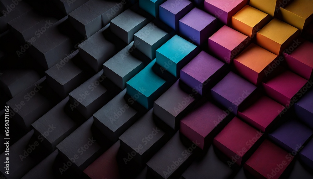 abstract background with squares abstract background with squares
