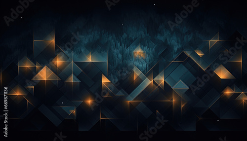 Abstract background with geometric patterns, futuristic, graphic design, cyberspace background