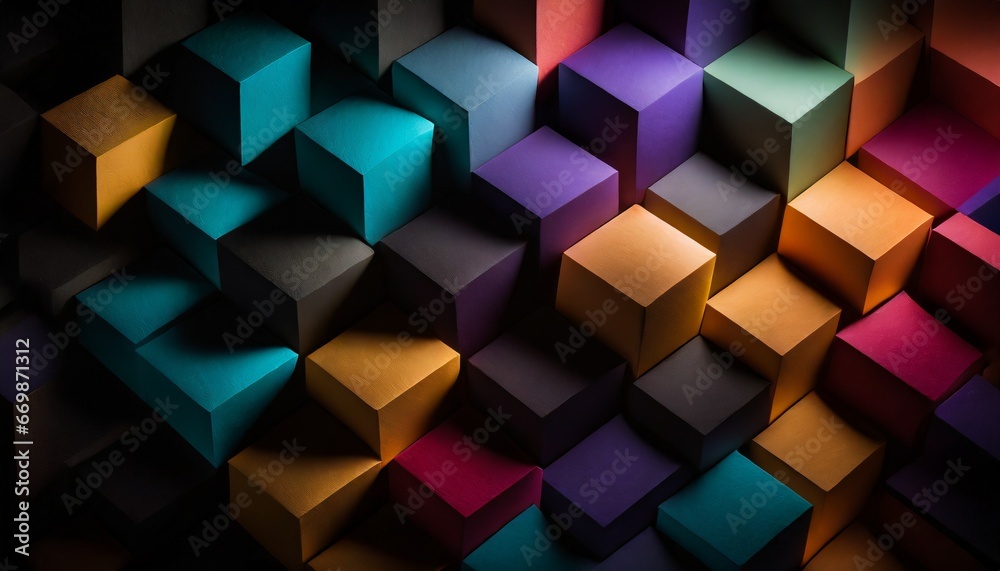 abstract background with squares abstract background with squares