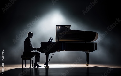 Accomplished Pianist's Performance photo